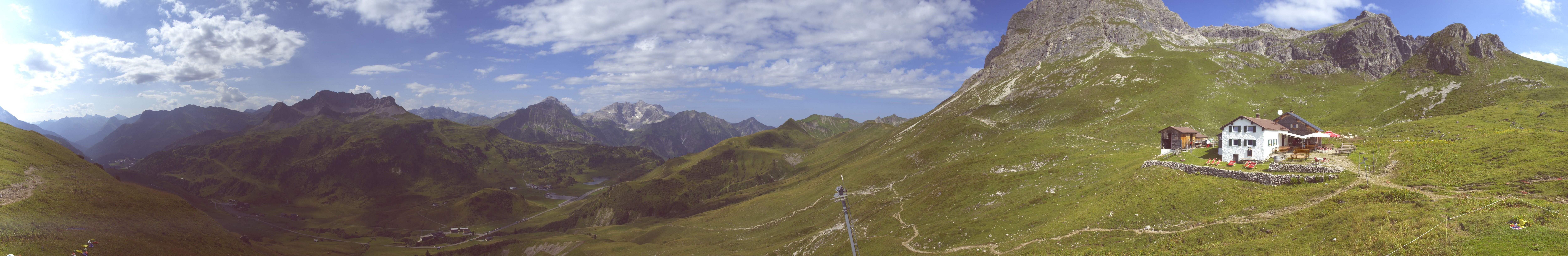 Archiv Foto Webcam Warth-Schröcken: Widdersteinhütte