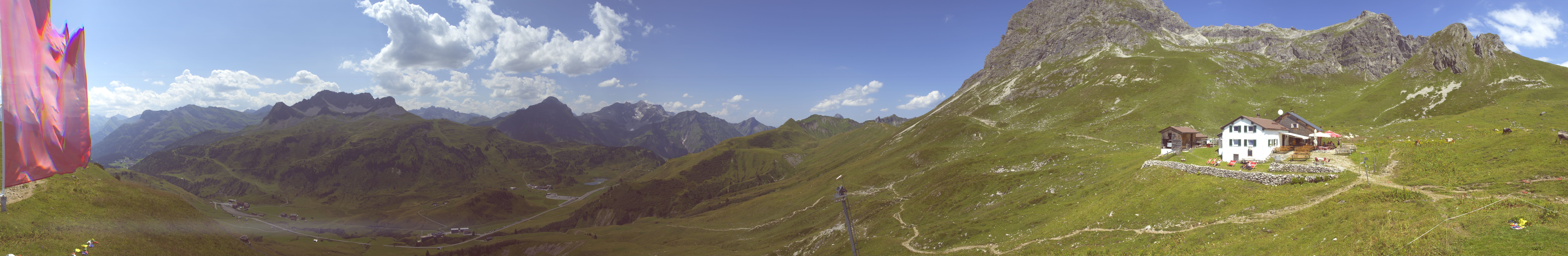 Archiv Foto Webcam Warth-Schröcken: Widdersteinhütte