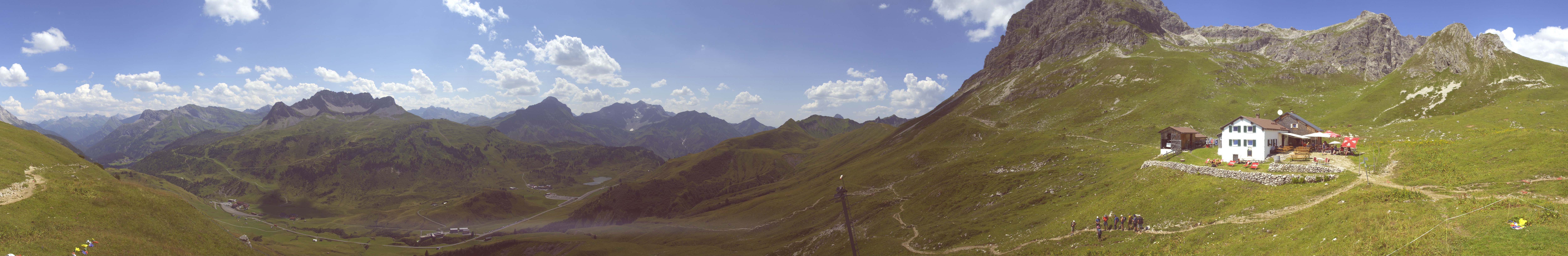 Archiv Foto Webcam Warth-Schröcken: Widdersteinhütte