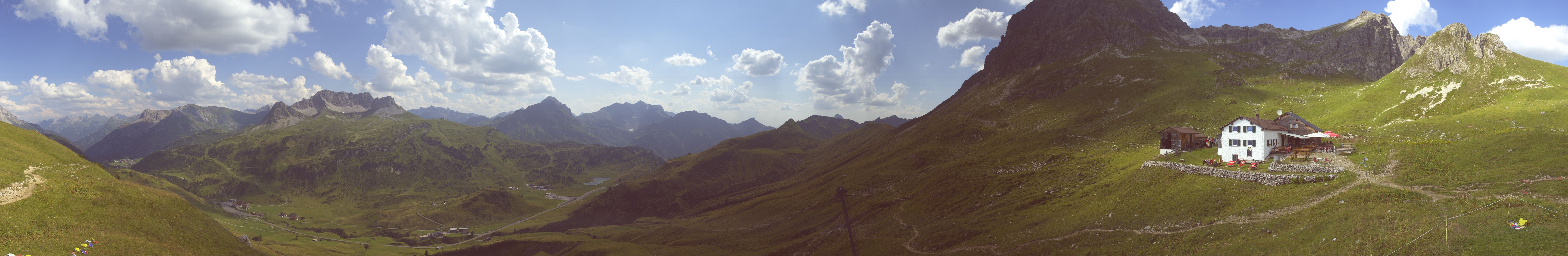 Archiv Foto Webcam Warth-Schröcken: Widdersteinhütte