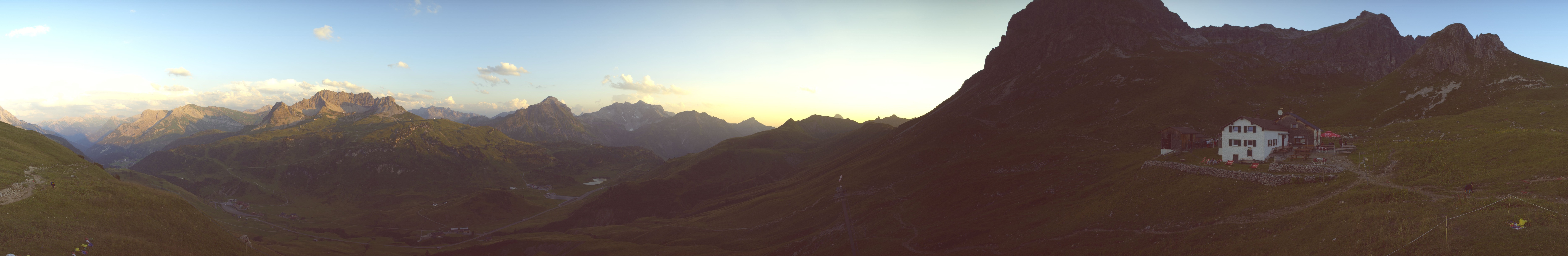 Archiv Foto Webcam Warth-Schröcken: Widdersteinhütte
