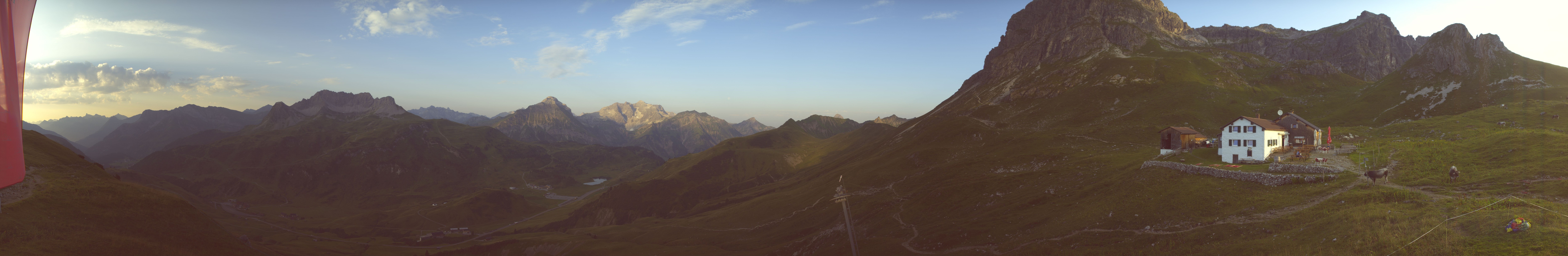 Archiv Foto Webcam Warth-Schröcken: Widdersteinhütte