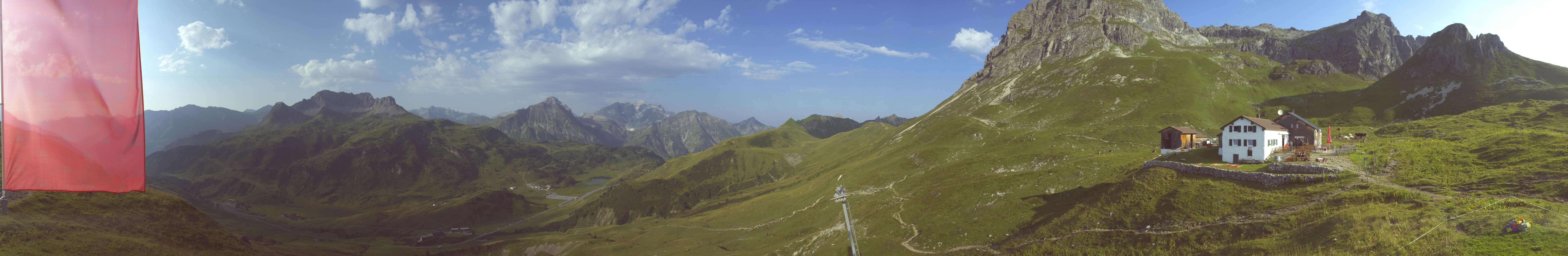 Archiv Foto Webcam Warth-Schröcken: Widdersteinhütte