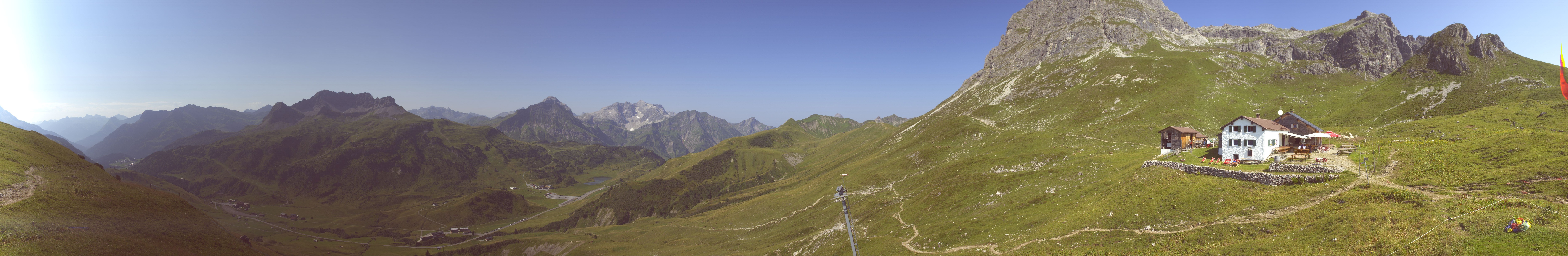 Archiv Foto Webcam Warth-Schröcken: Widdersteinhütte