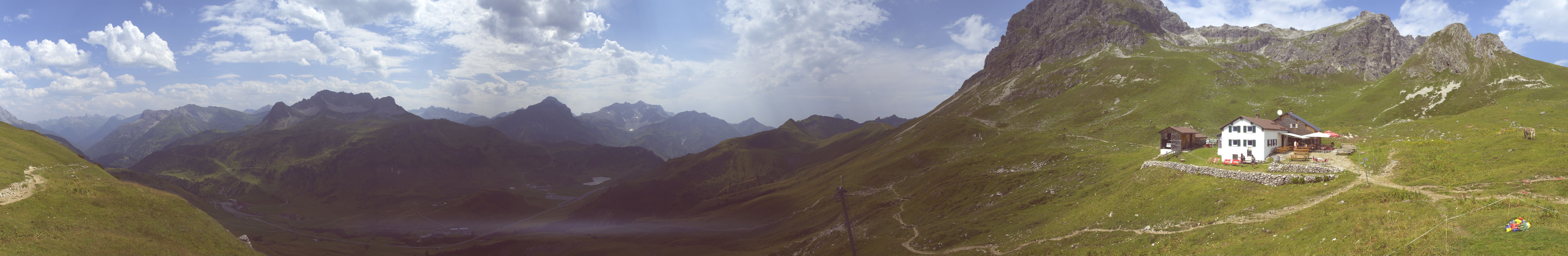 Archived image Webcam Widdersteinhütte in Warth-Schröcken