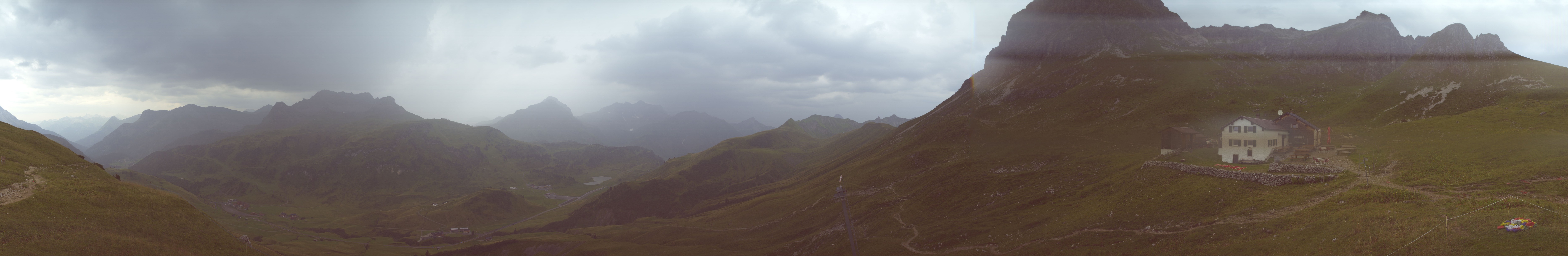 Archived image Webcam Widdersteinhütte in Warth-Schröcken