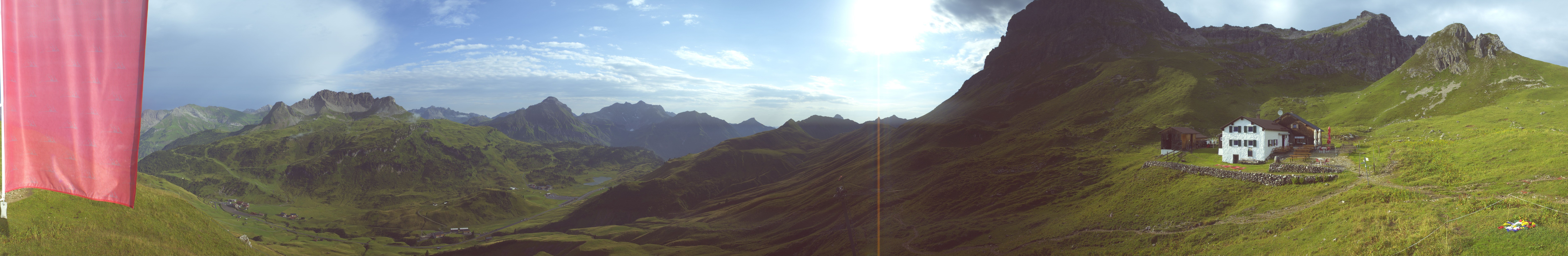 Archived image Webcam Widdersteinhütte in Warth-Schröcken