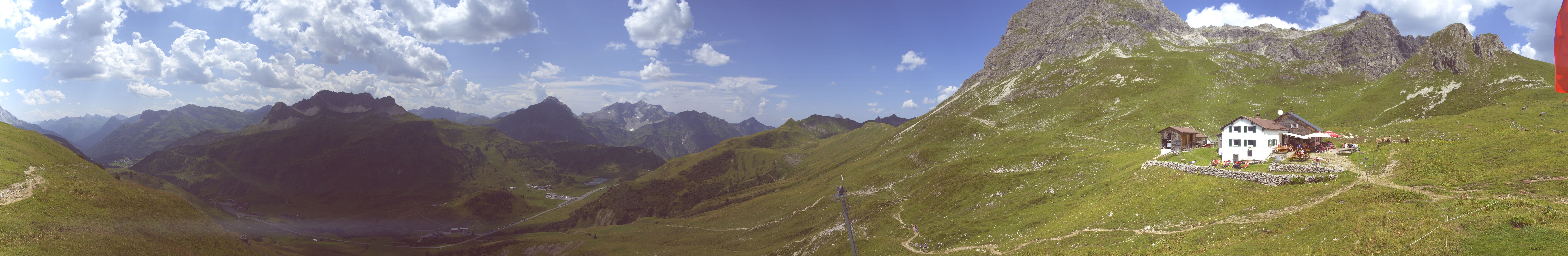 Archived image Webcam Widdersteinhütte in Warth-Schröcken