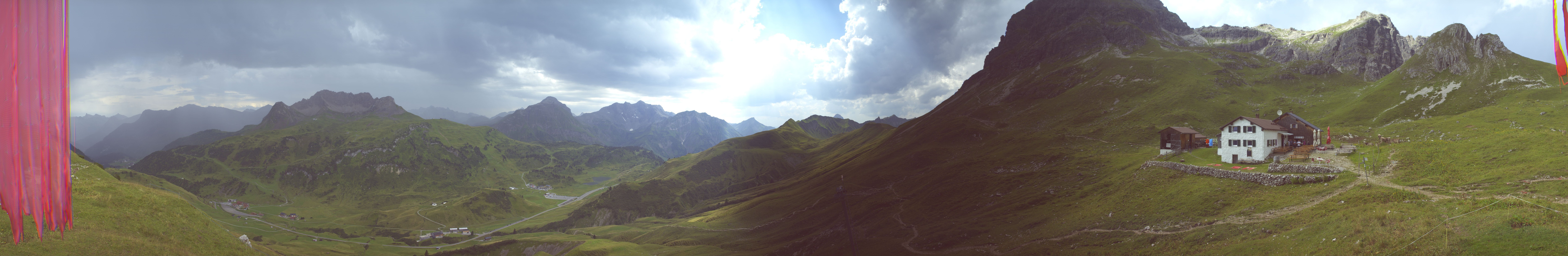 Archived image Webcam Widdersteinhütte in Warth-Schröcken