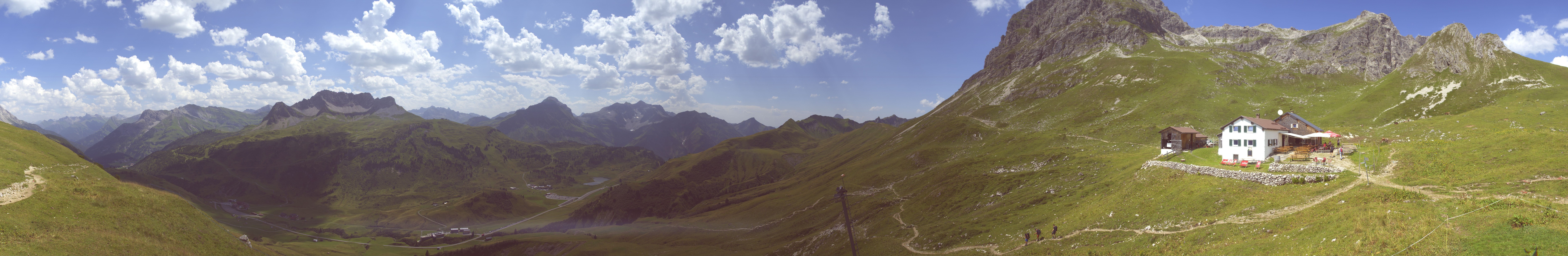 Archived image Webcam Widdersteinhütte in Warth-Schröcken