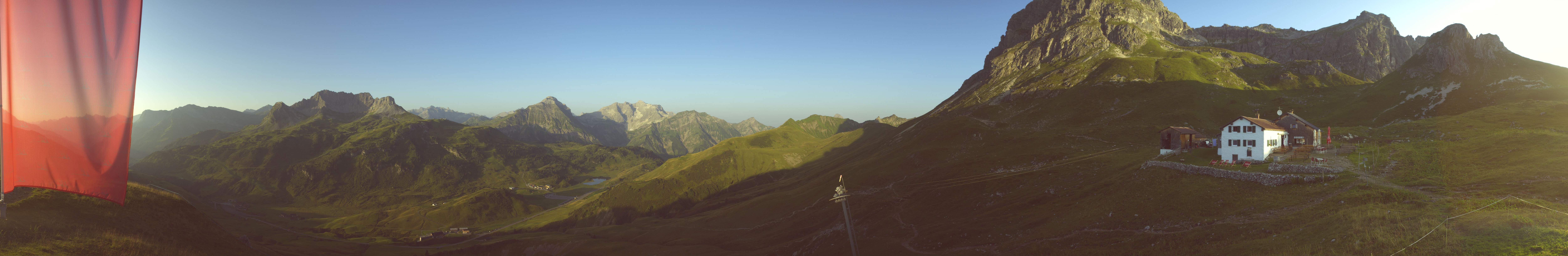 Archiv Foto Webcam Warth-Schröcken: Widdersteinhütte