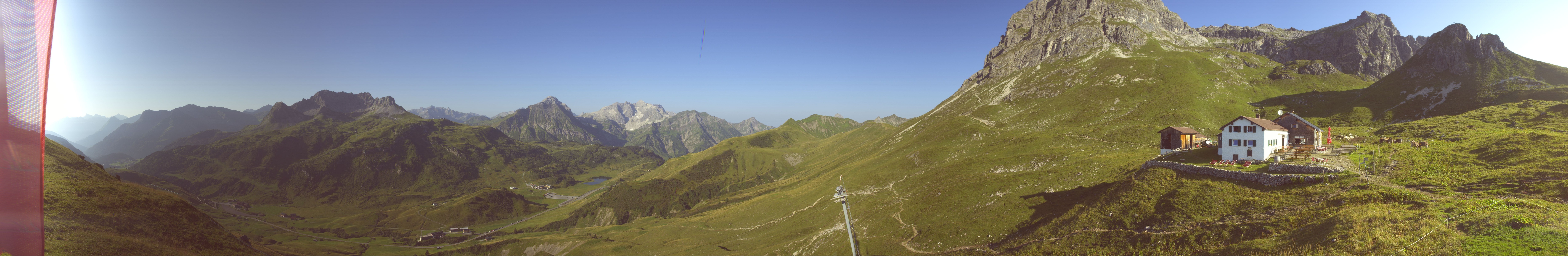 Archiv Foto Webcam Warth-Schröcken: Widdersteinhütte