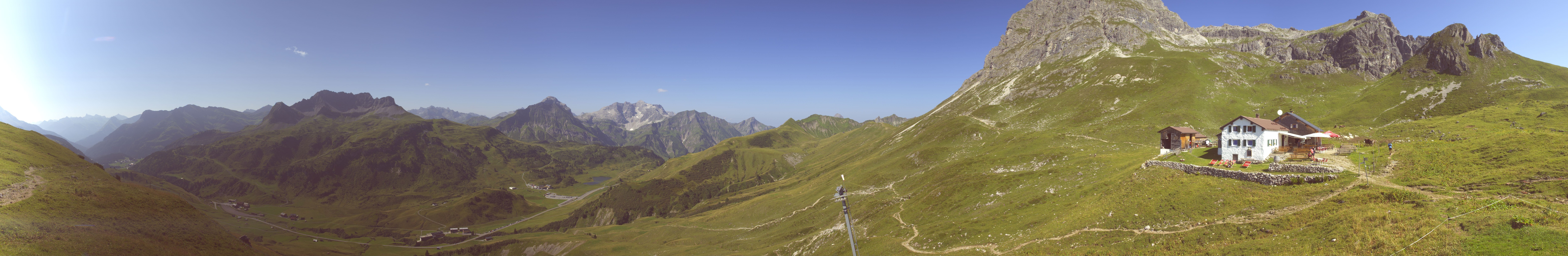 Archiv Foto Webcam Warth-Schröcken: Widdersteinhütte