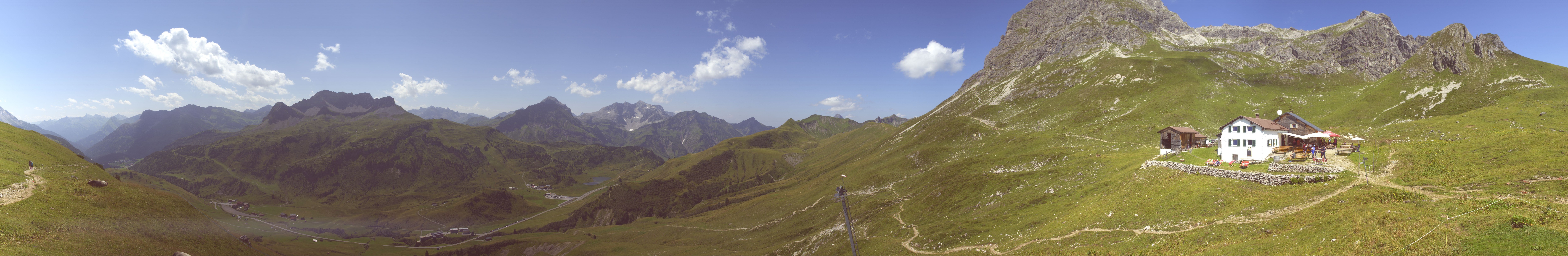 Archiv Foto Webcam Warth-Schröcken: Widdersteinhütte