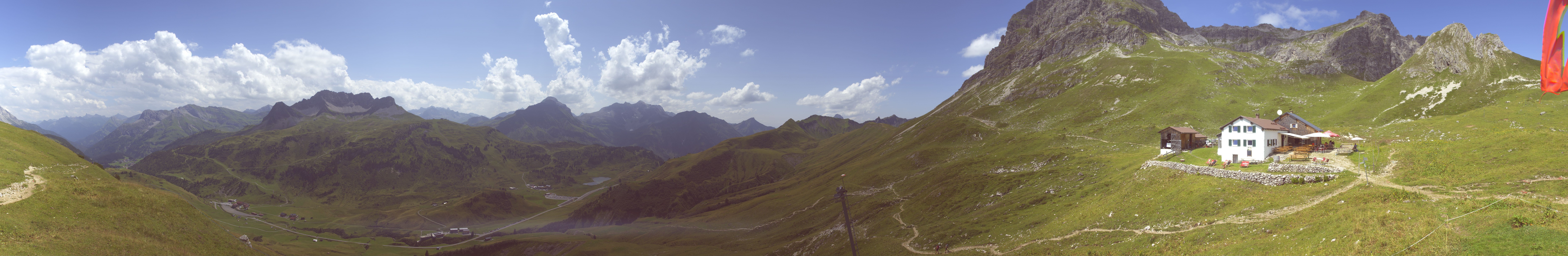 Archiv Foto Webcam Warth-Schröcken: Widdersteinhütte