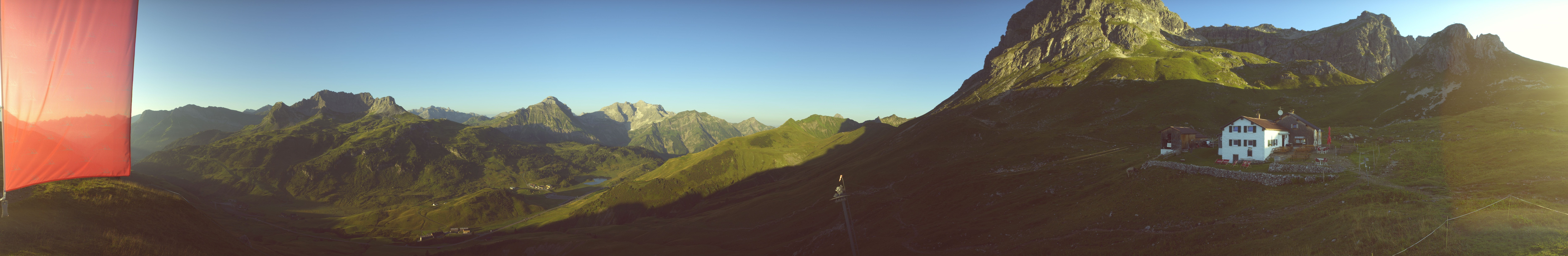 Archiv Foto Webcam Warth-Schröcken: Widdersteinhütte