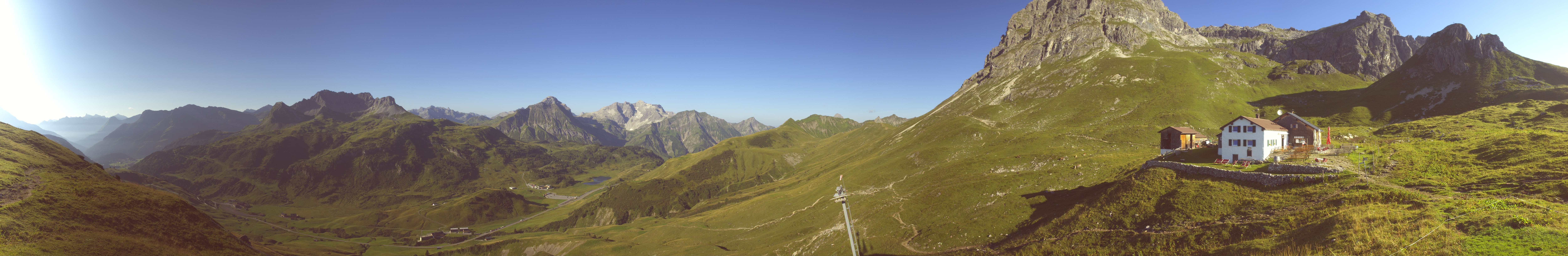 Archiv Foto Webcam Warth-Schröcken: Widdersteinhütte
