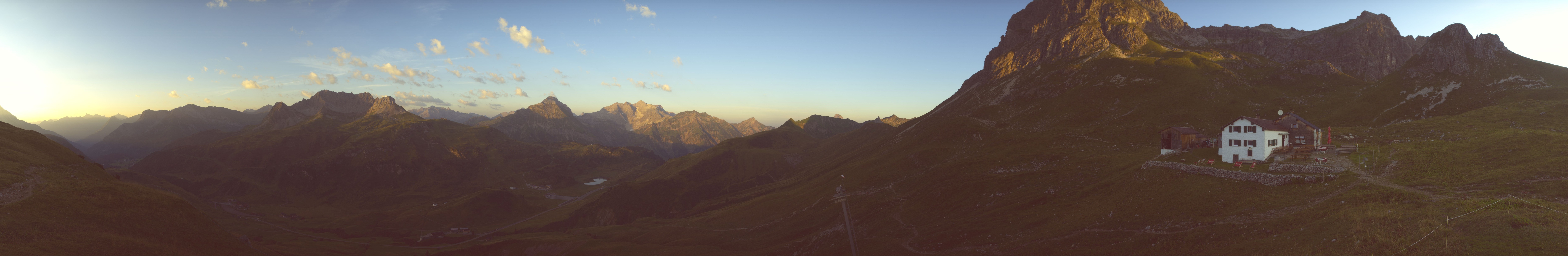 Archiv Foto Webcam Warth-Schröcken: Widdersteinhütte
