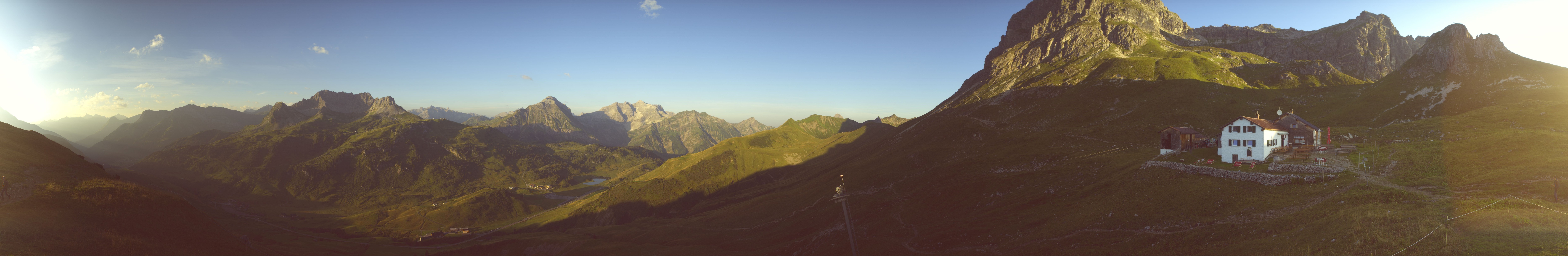 Archiv Foto Webcam Warth-Schröcken: Widdersteinhütte