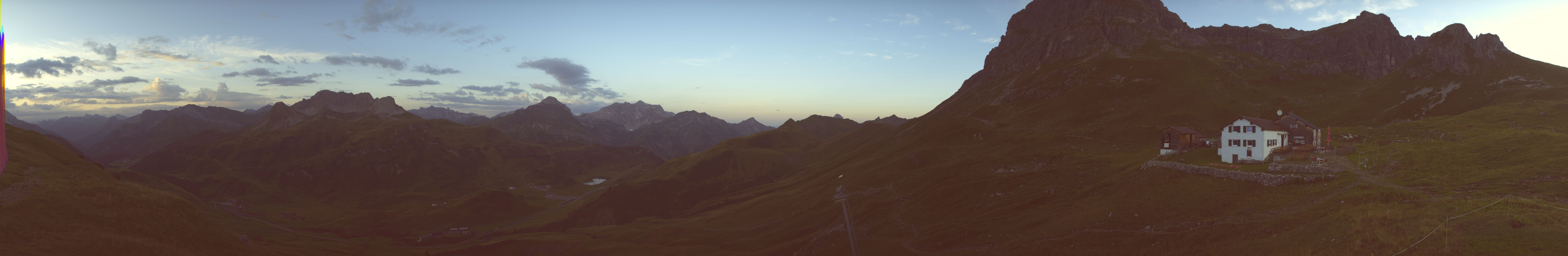 Archived image Webcam Widdersteinhütte in Warth-Schröcken