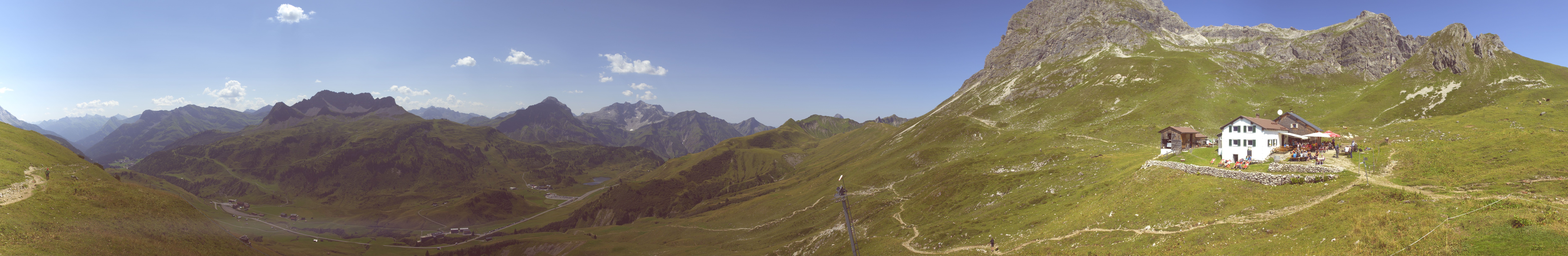 Archiv Foto Webcam Warth-Schröcken: Widdersteinhütte