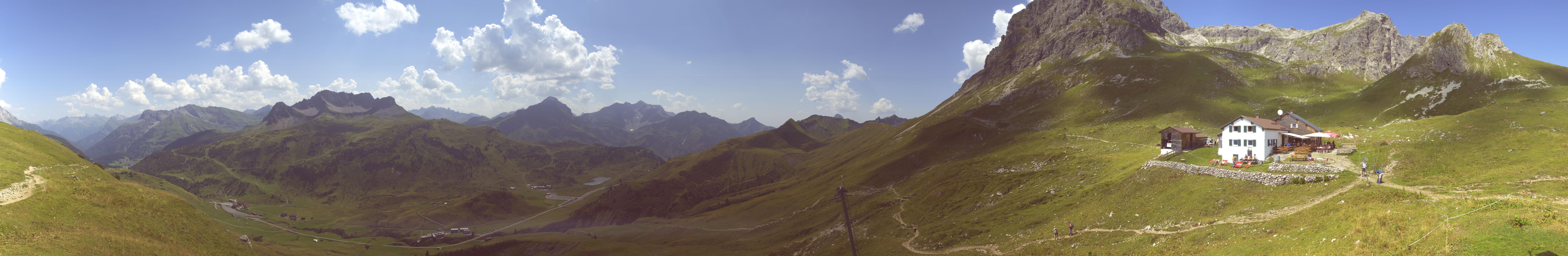 Archiv Foto Webcam Warth-Schröcken: Widdersteinhütte