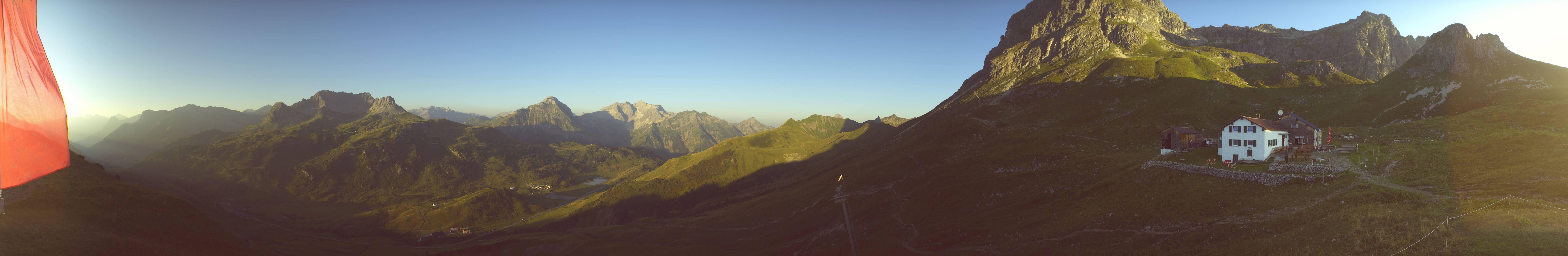 Archiv Foto Webcam Warth-Schröcken: Widdersteinhütte