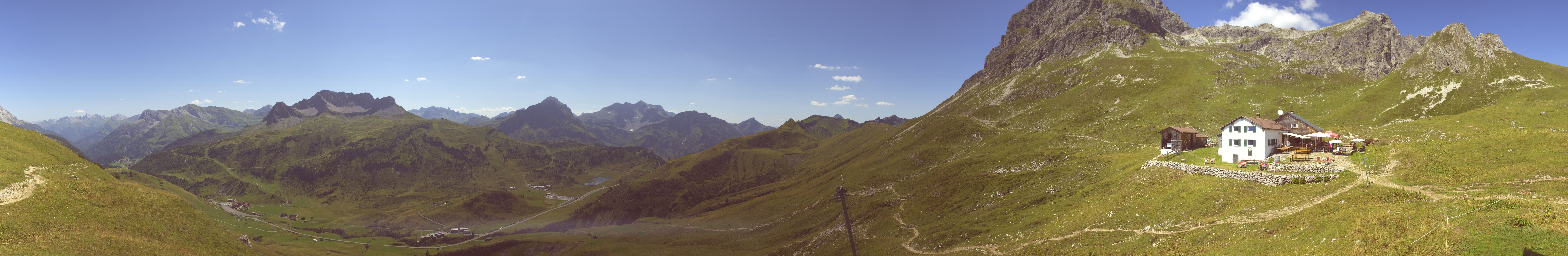 Archiv Foto Webcam Warth-Schröcken: Widdersteinhütte