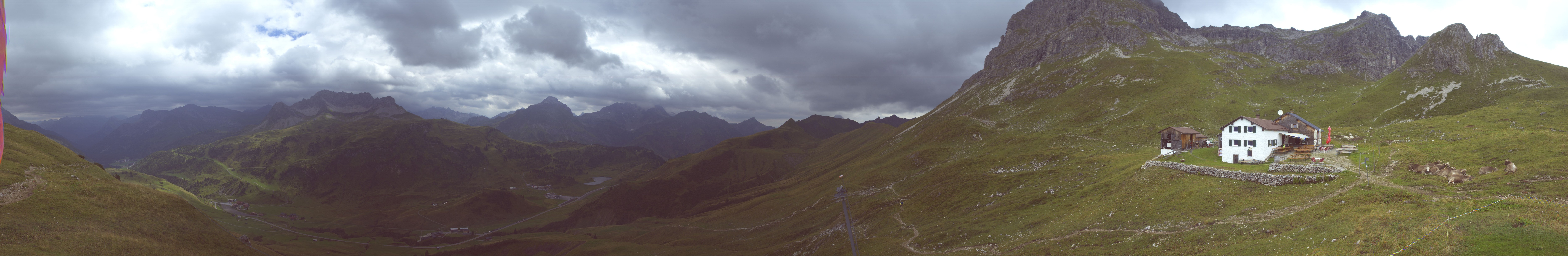 Archiv Foto Webcam Warth-Schröcken: Widdersteinhütte