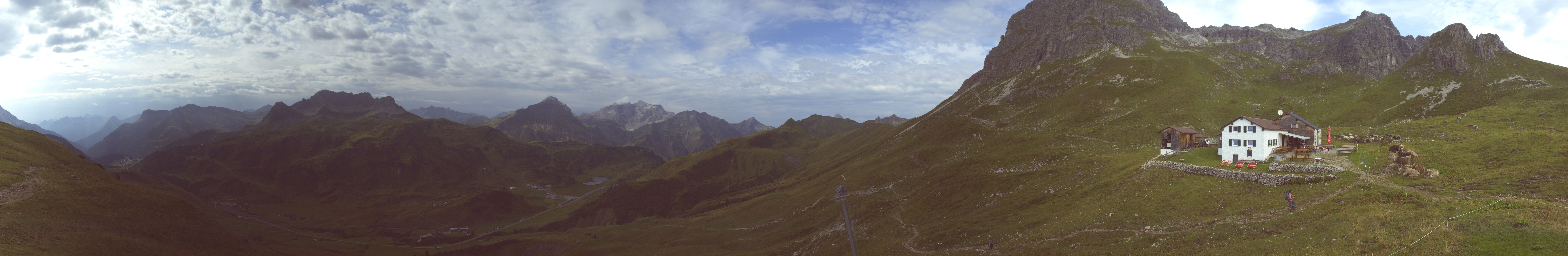 Archiv Foto Webcam Warth-Schröcken: Widdersteinhütte