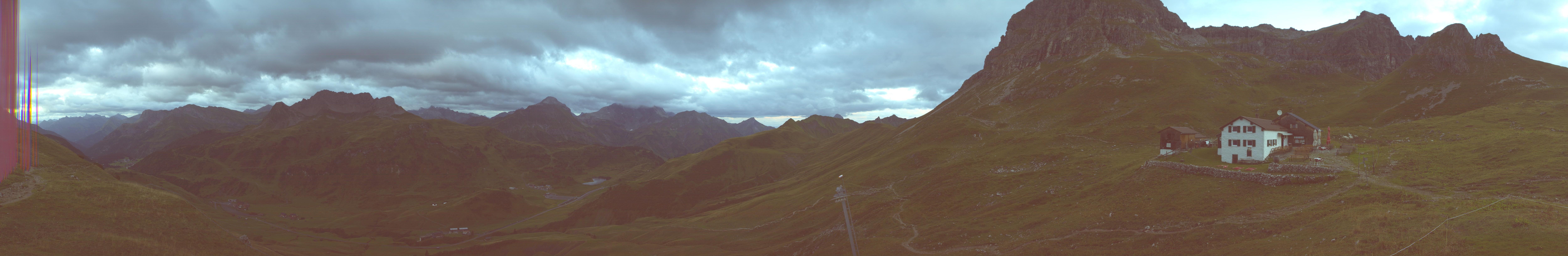 Archived image Webcam Widdersteinhütte in Warth-Schröcken