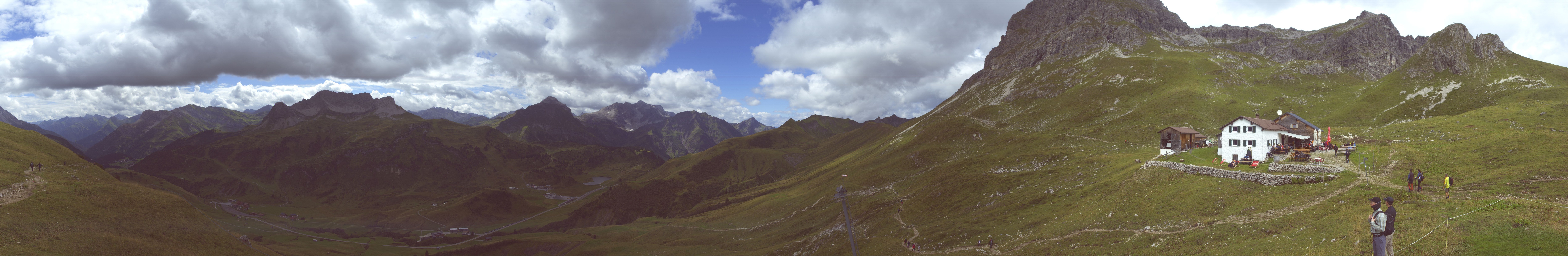 Archived image Webcam Widdersteinhütte in Warth-Schröcken