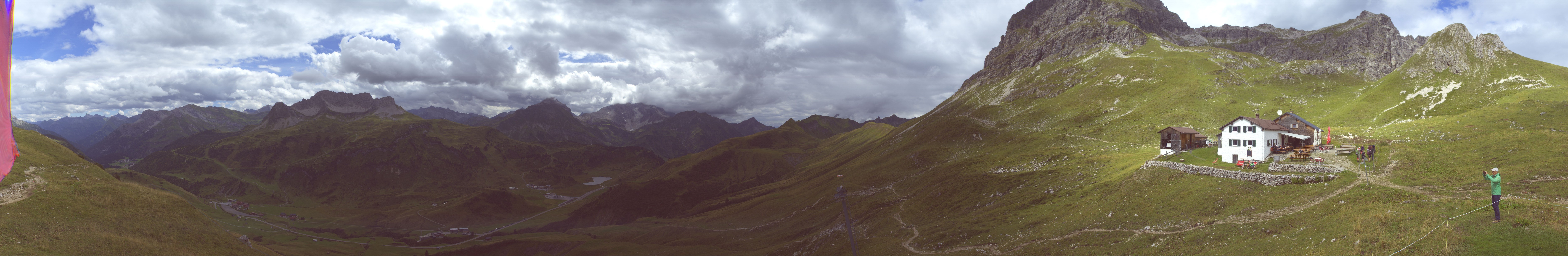 Archived image Webcam Widdersteinhütte in Warth-Schröcken