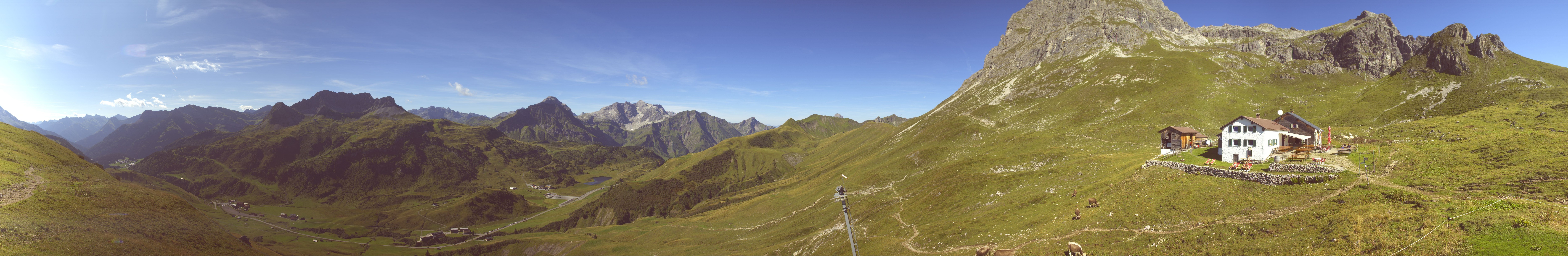 Archiv Foto Webcam Warth-Schröcken: Widdersteinhütte