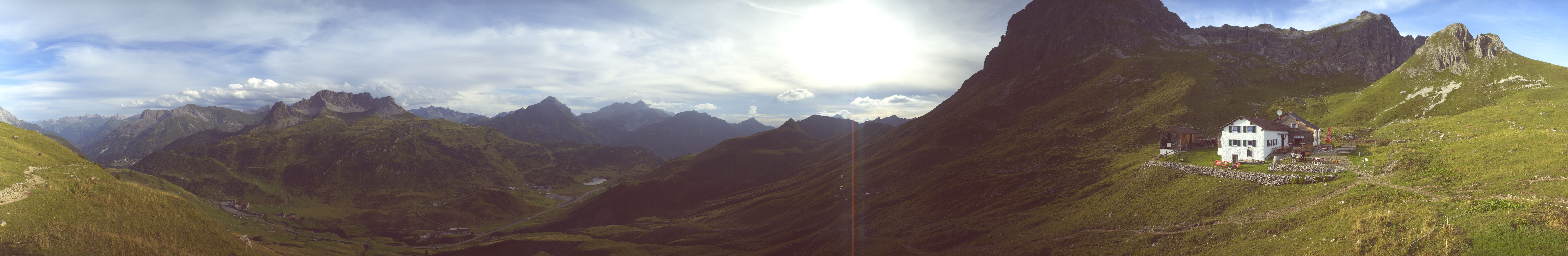 Archiv Foto Webcam Warth-Schröcken: Widdersteinhütte