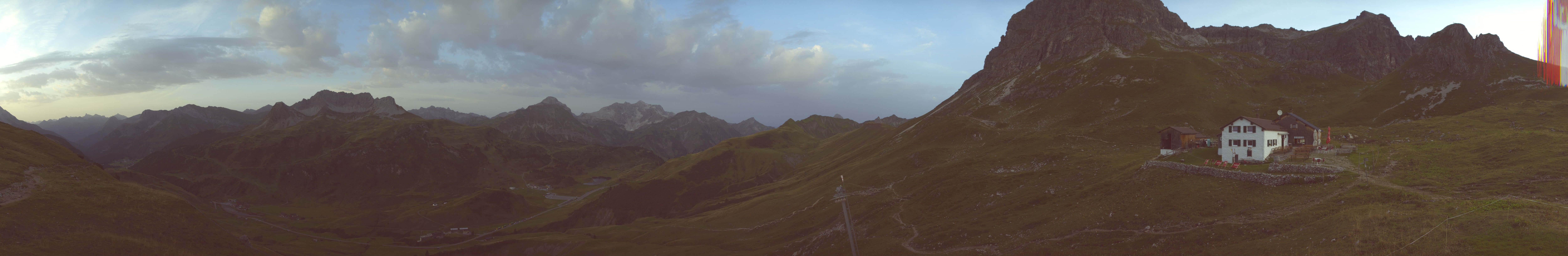 Archiv Foto Webcam Warth-Schröcken: Widdersteinhütte