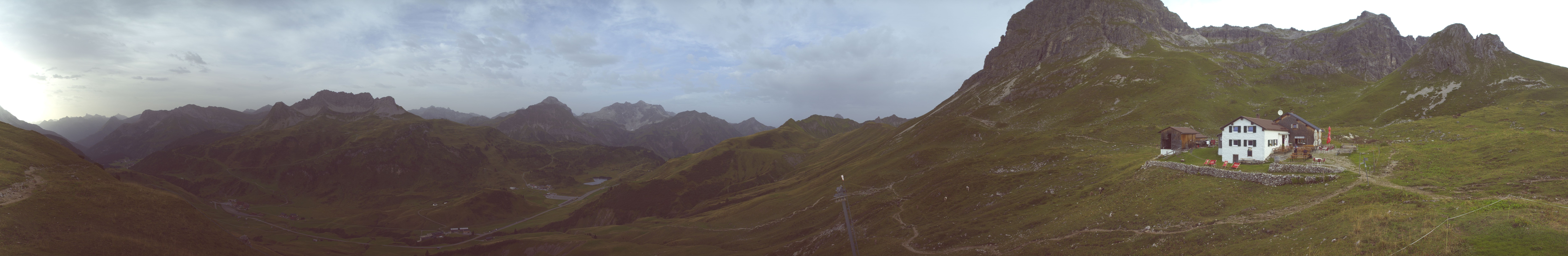 Archiv Foto Webcam Warth-Schröcken: Widdersteinhütte