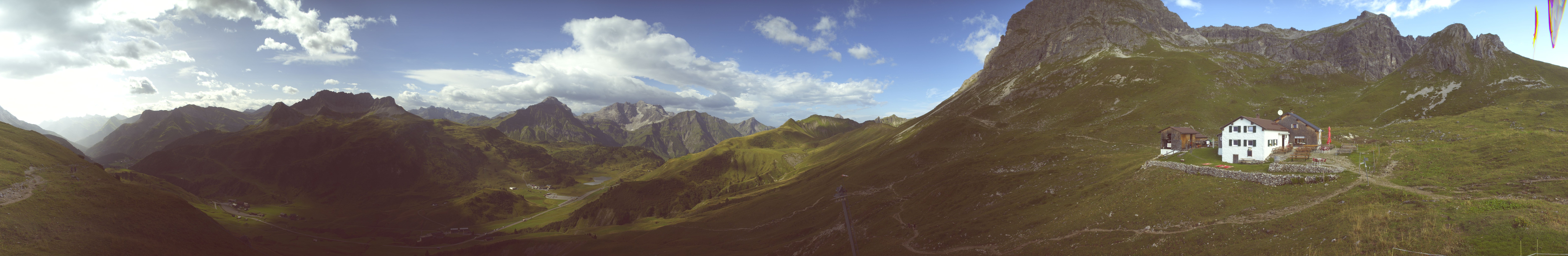 Archiv Foto Webcam Warth-Schröcken: Widdersteinhütte