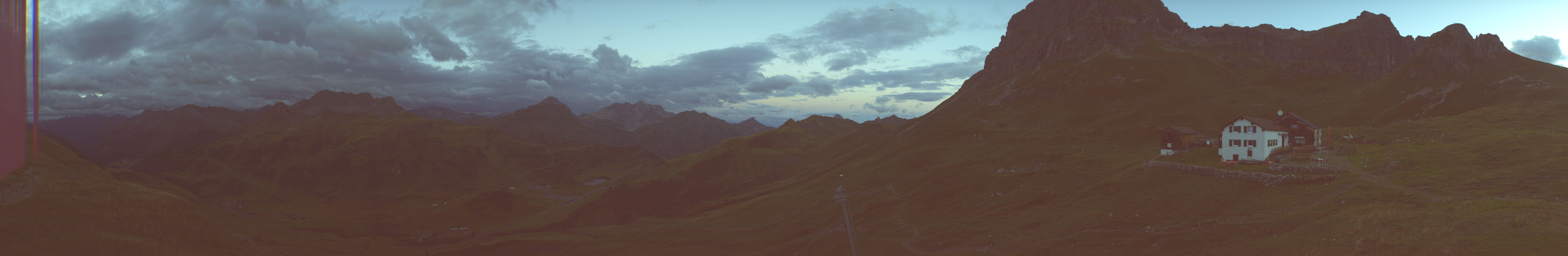 Archived image Webcam Widdersteinhütte in Warth-Schröcken