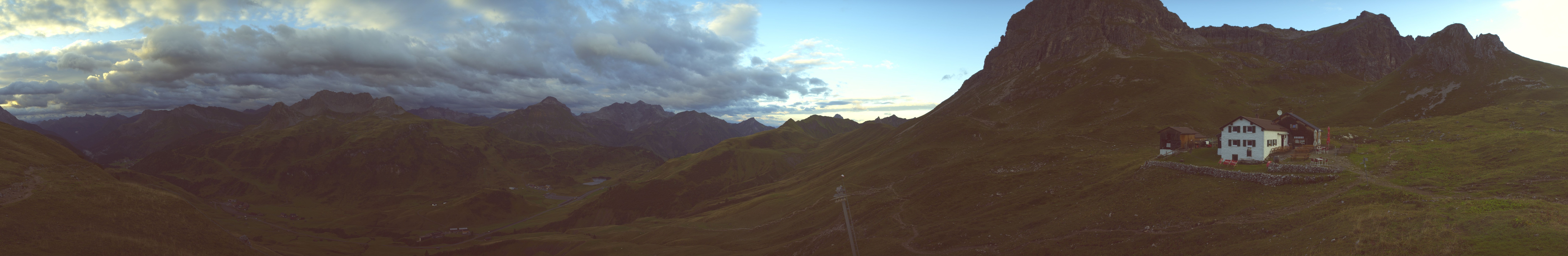 Archived image Webcam Widdersteinhütte in Warth-Schröcken