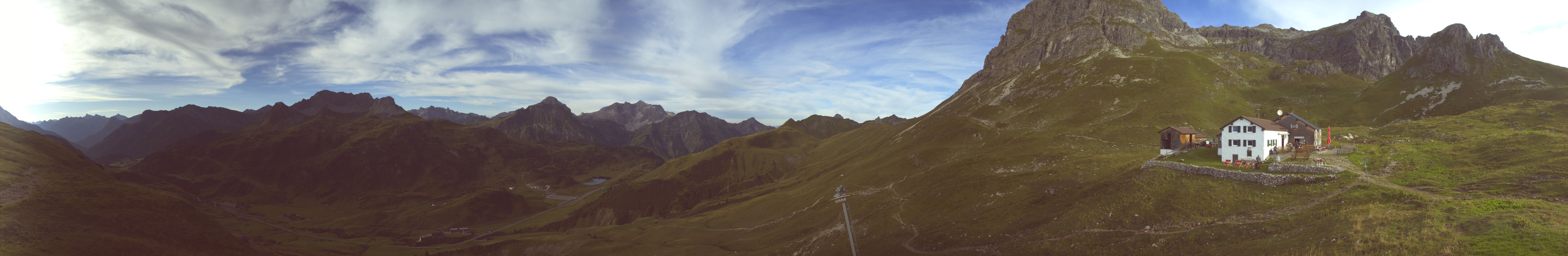 Archiv Foto Webcam Warth-Schröcken: Widdersteinhütte