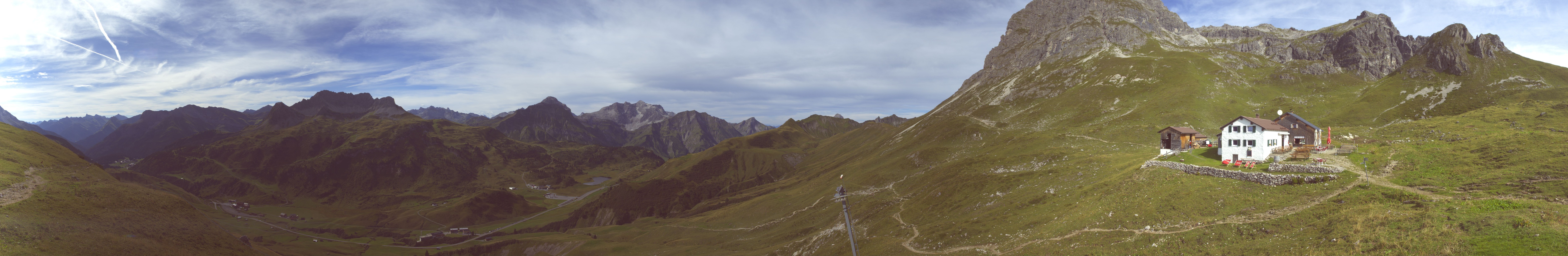 Archiv Foto Webcam Warth-Schröcken: Widdersteinhütte