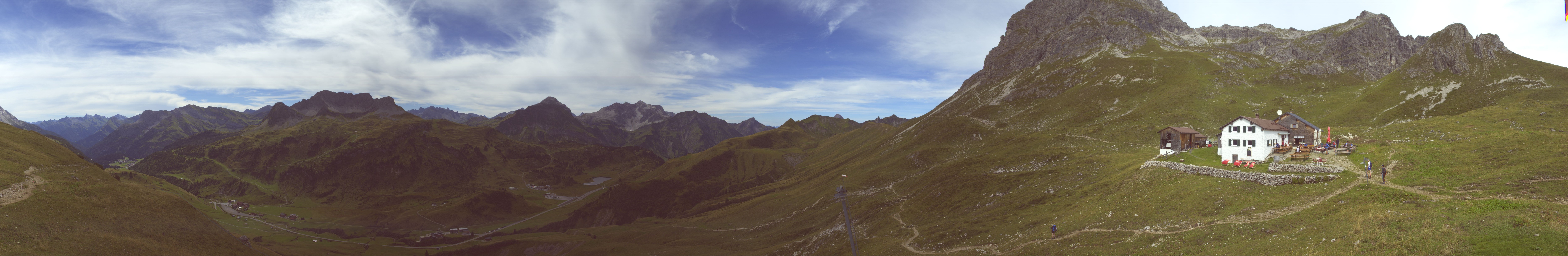Archiv Foto Webcam Warth-Schröcken: Widdersteinhütte