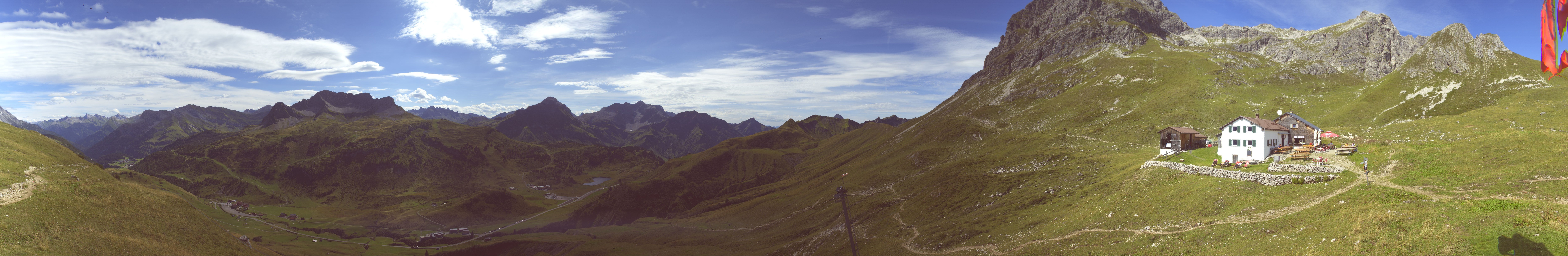 Archiv Foto Webcam Warth-Schröcken: Widdersteinhütte