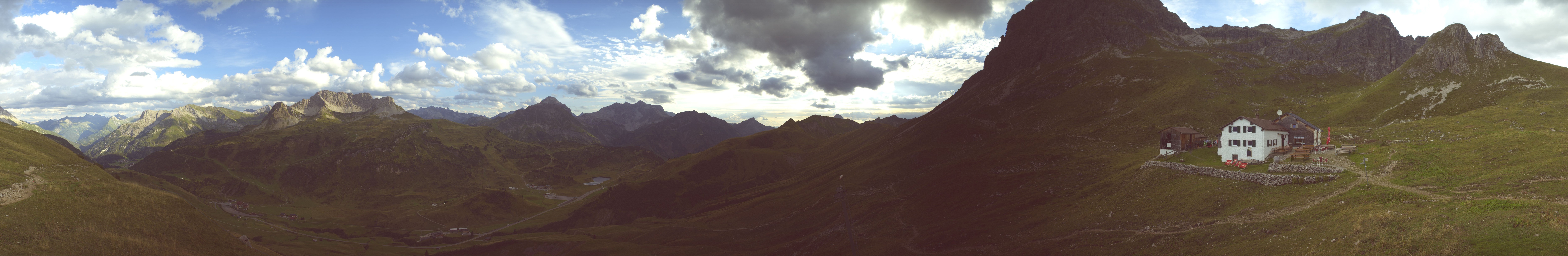 Archiv Foto Webcam Warth-Schröcken: Widdersteinhütte