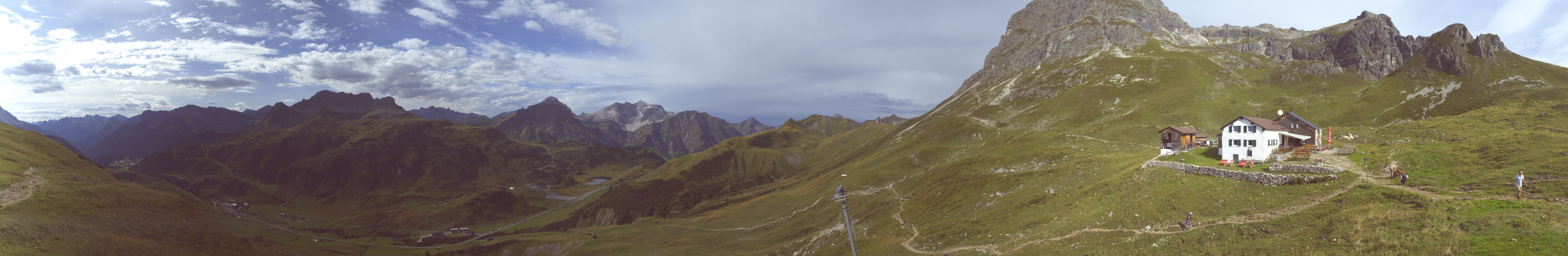 Archiv Foto Webcam Warth-Schröcken: Widdersteinhütte