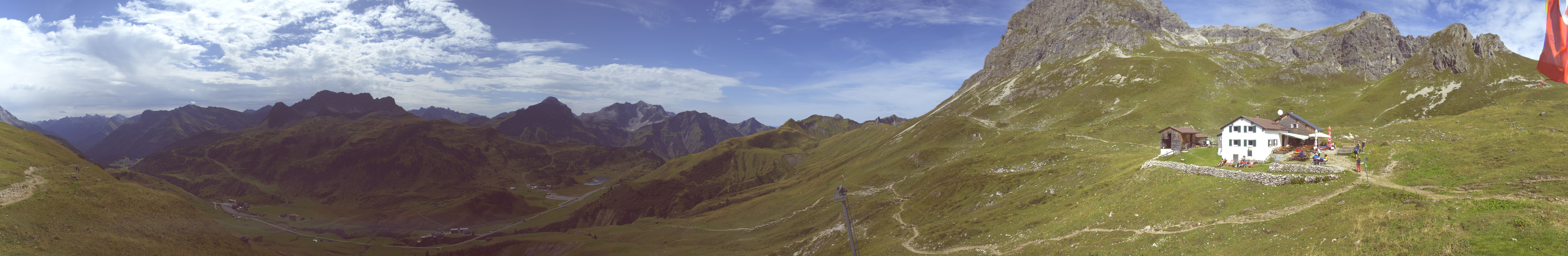 Archiv Foto Webcam Warth-Schröcken: Widdersteinhütte
