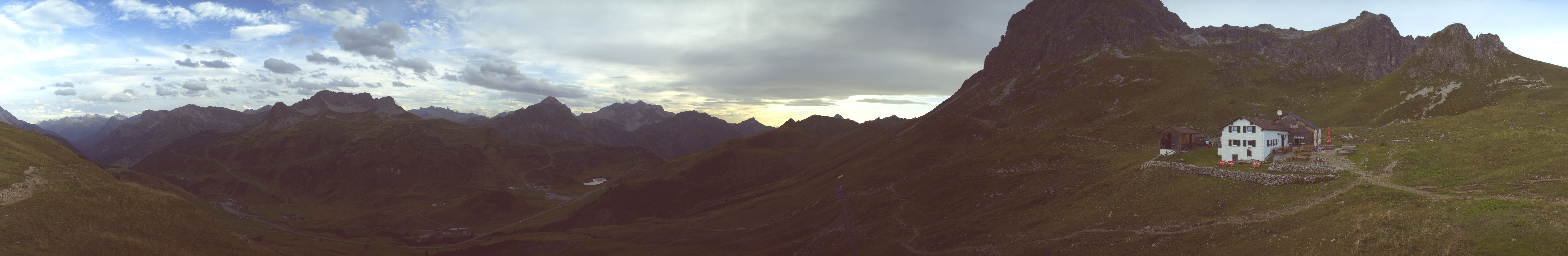 Archiv Foto Webcam Warth-Schröcken: Widdersteinhütte