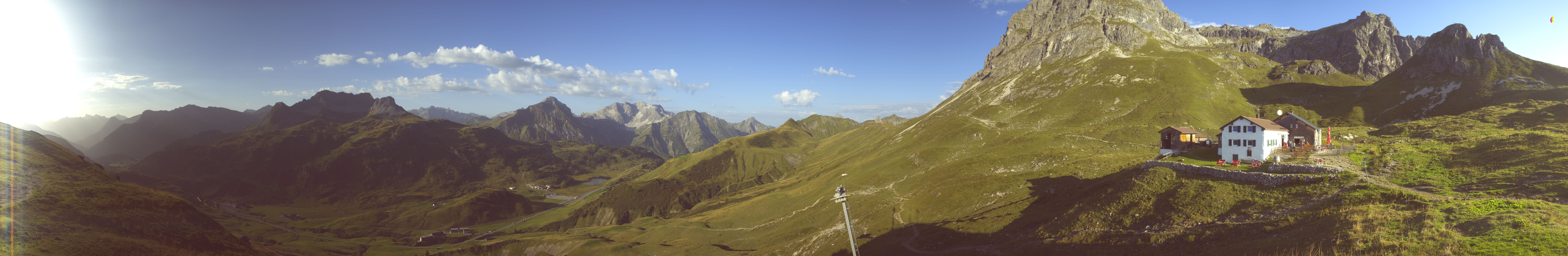 Archiv Foto Webcam Warth-Schröcken: Widdersteinhütte