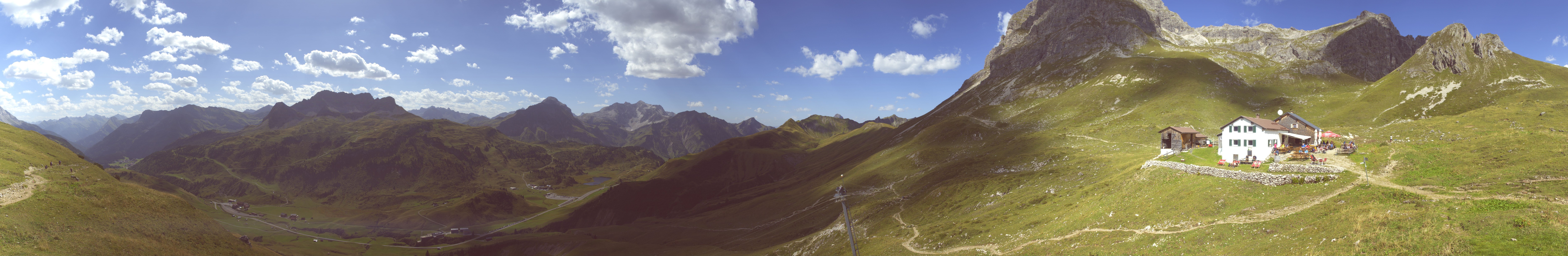 Archiv Foto Webcam Warth-Schröcken: Widdersteinhütte